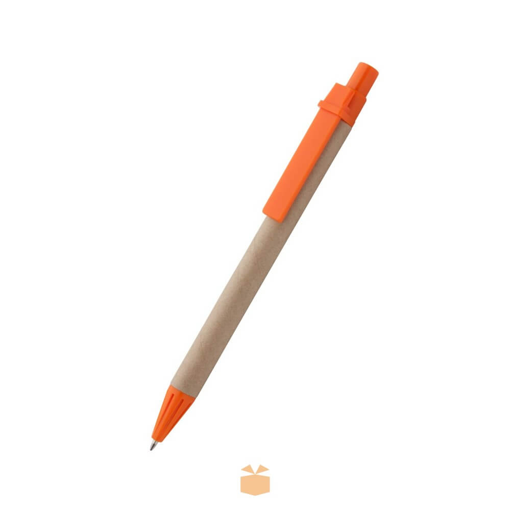 Długopis eko z logo firmy ECO33451