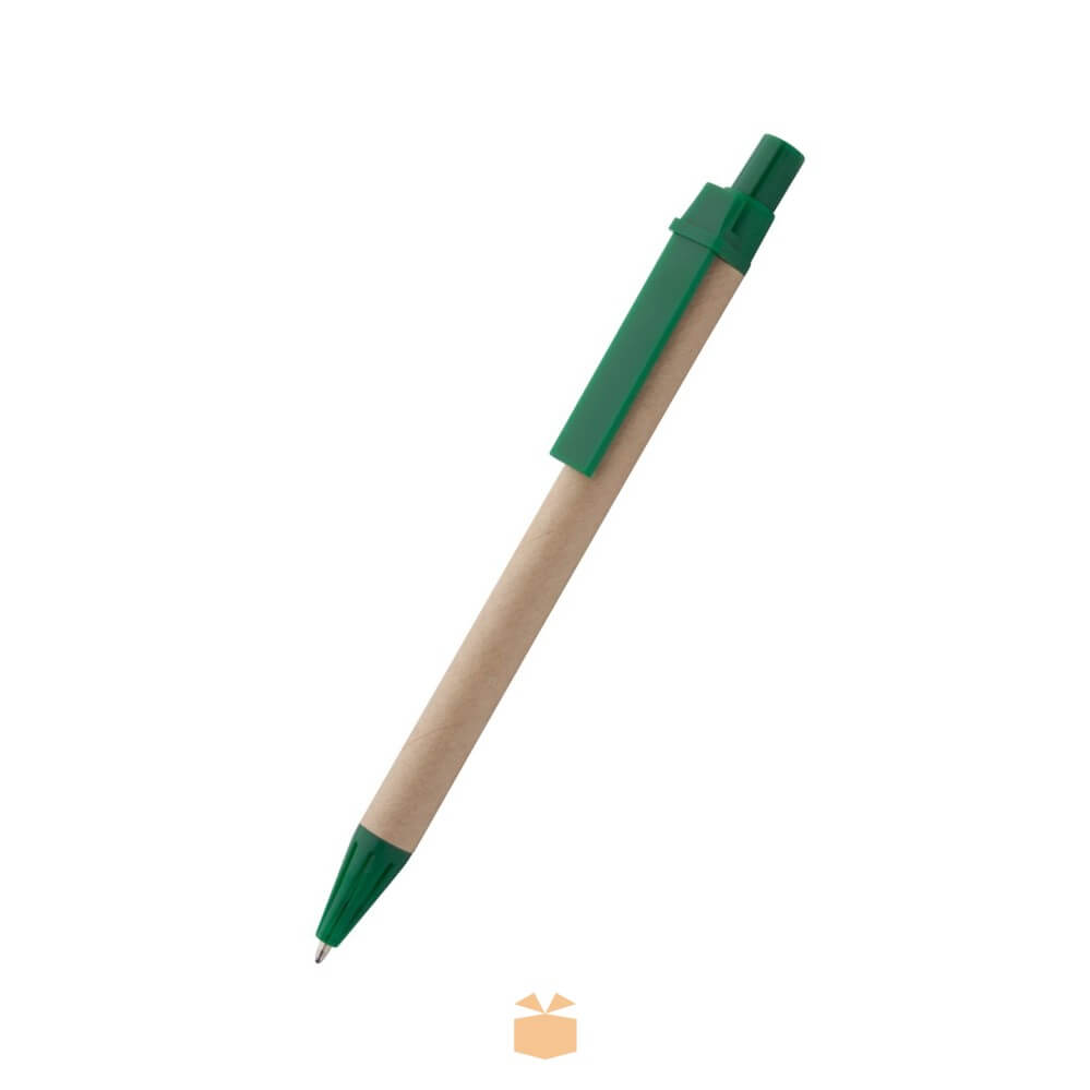 Długopis eko z logo firmy ECO33454