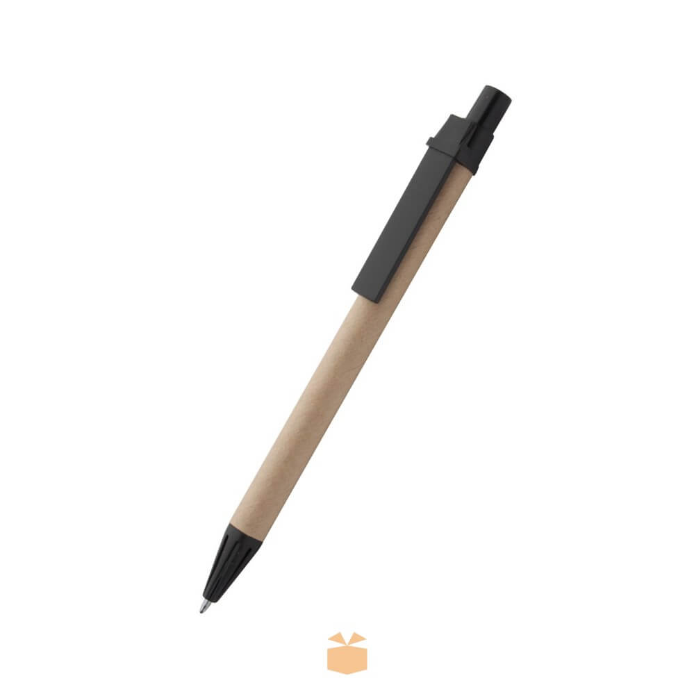 Długopis eko z logo firmy ECO33455