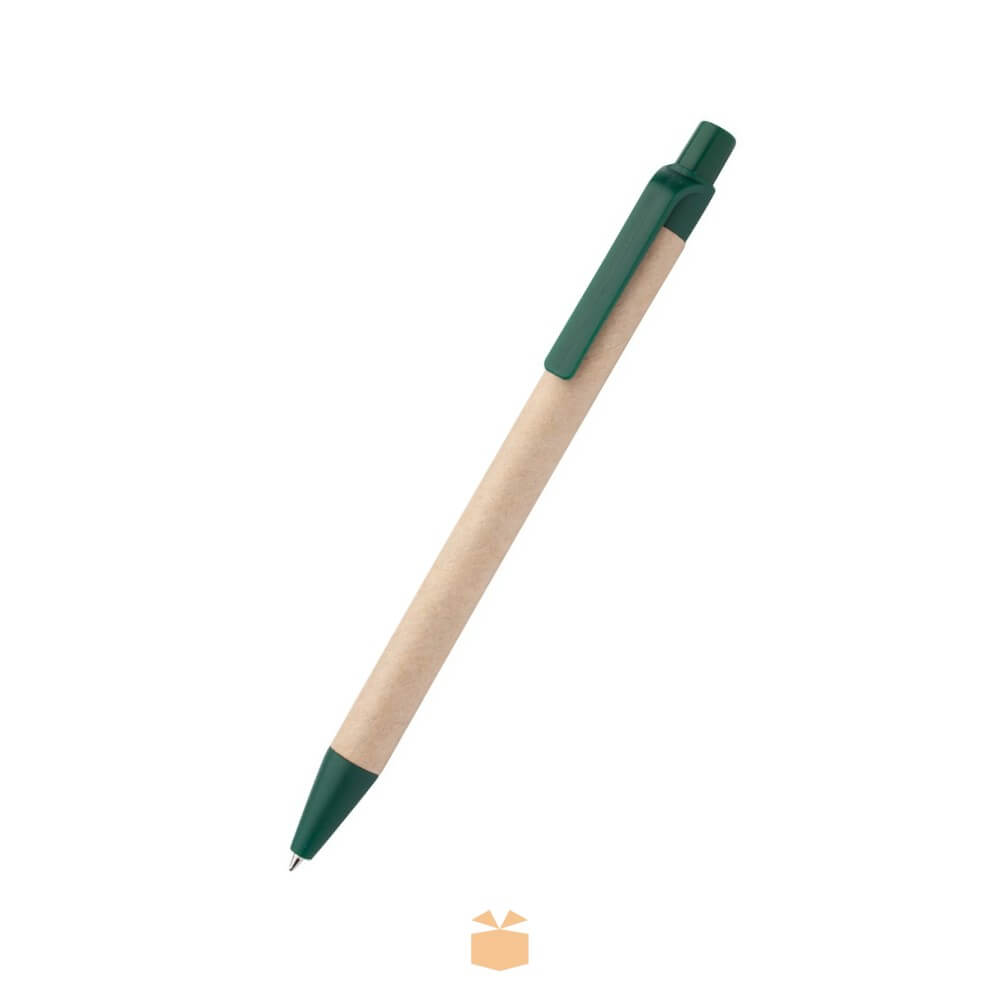Długopis ekologiczny z logo firmy ECO81176