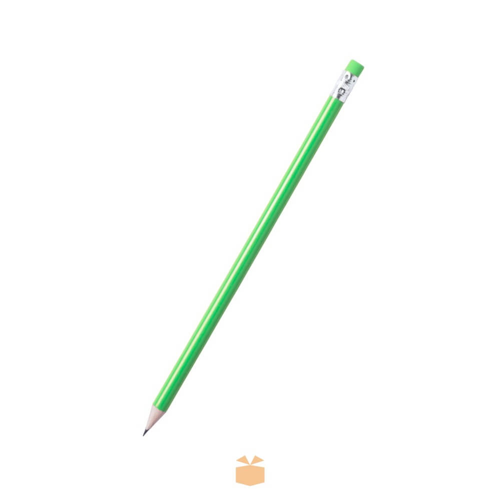 Ołówek z gumką z logo firmy ECO53080