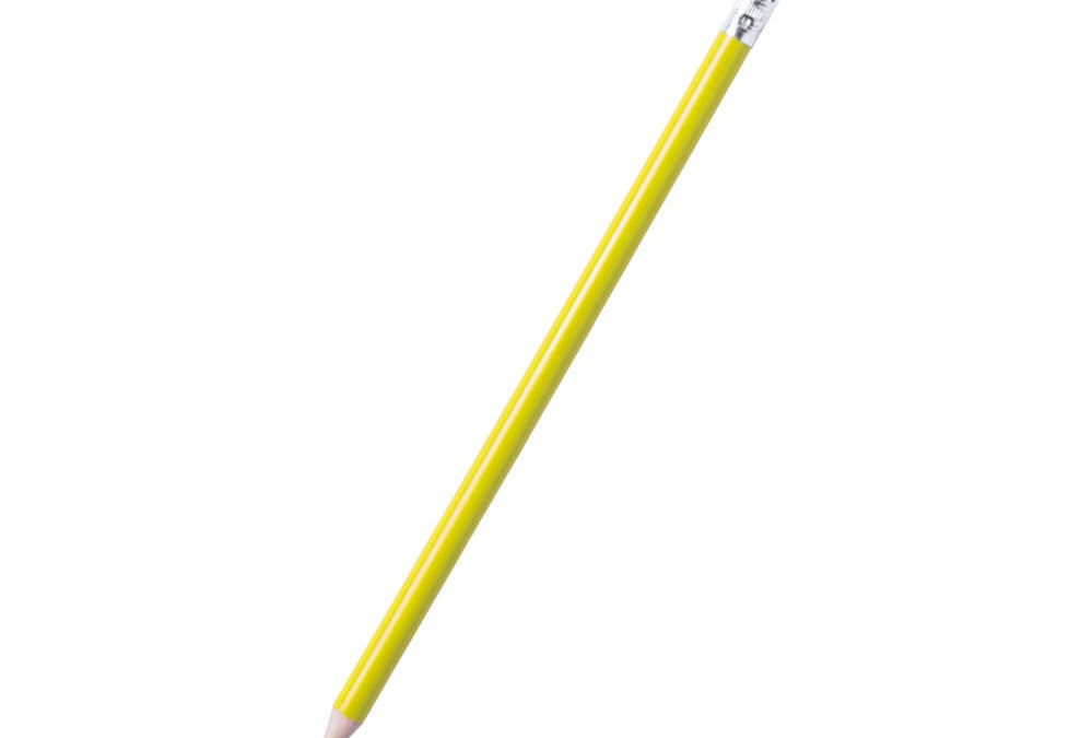Ołówek z gumką z logo firmy ECO53081