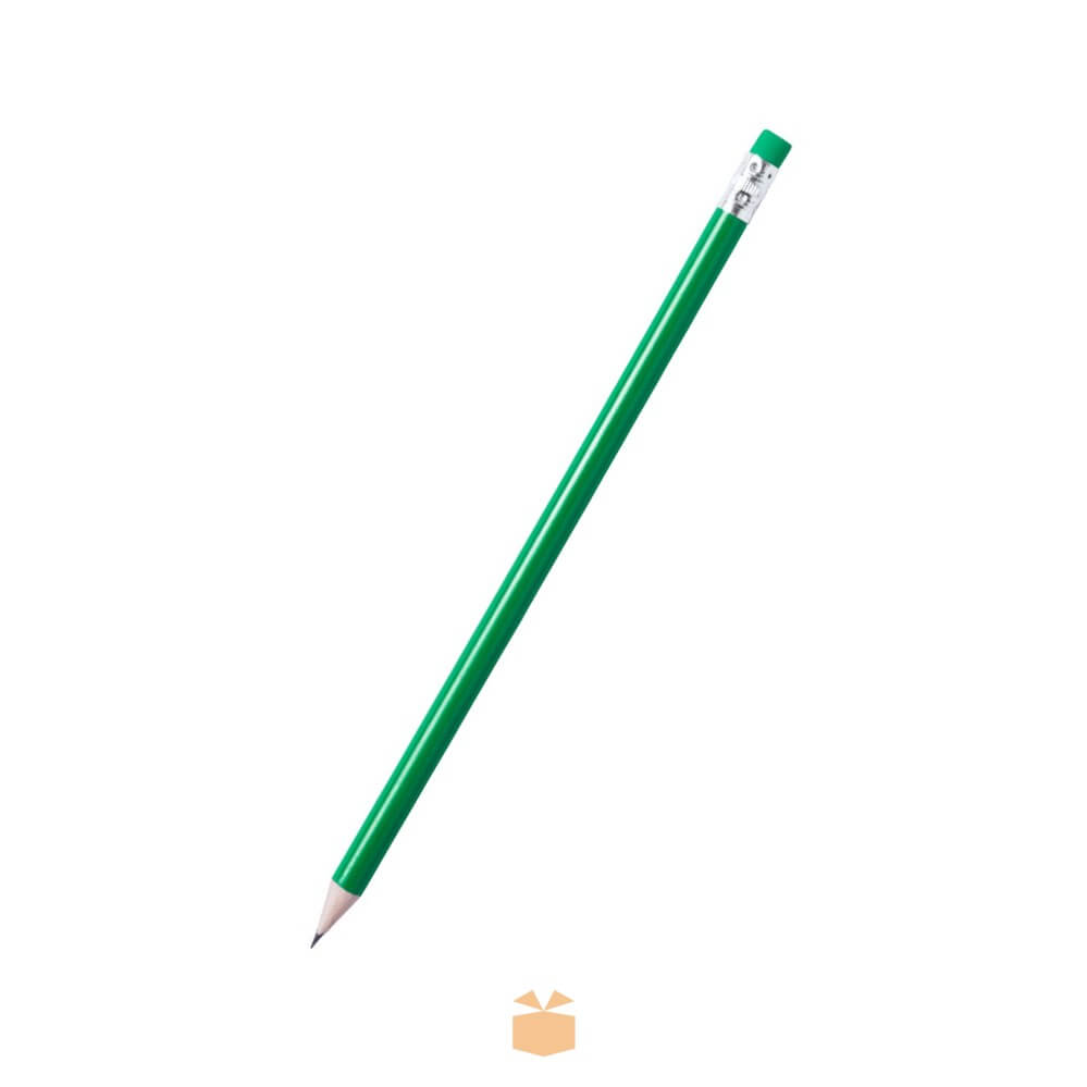 Ołówek z gumką z logo firmy ECO53087