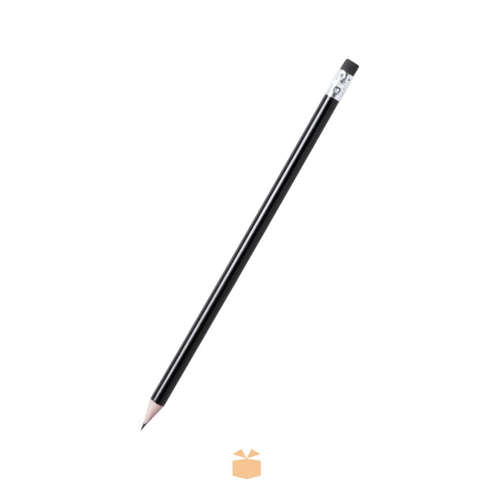 Ołówek z gumką z logo firmy ECO53088