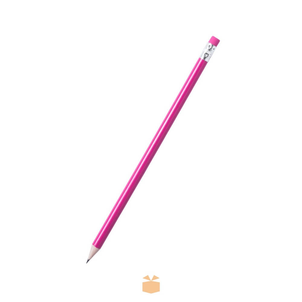 Ołówek z gumką z logo firmy ECO53089