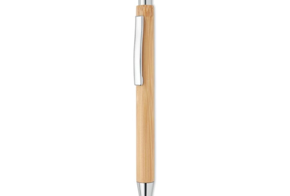 Długopis bambusowy z rysikiem ECO9945-18