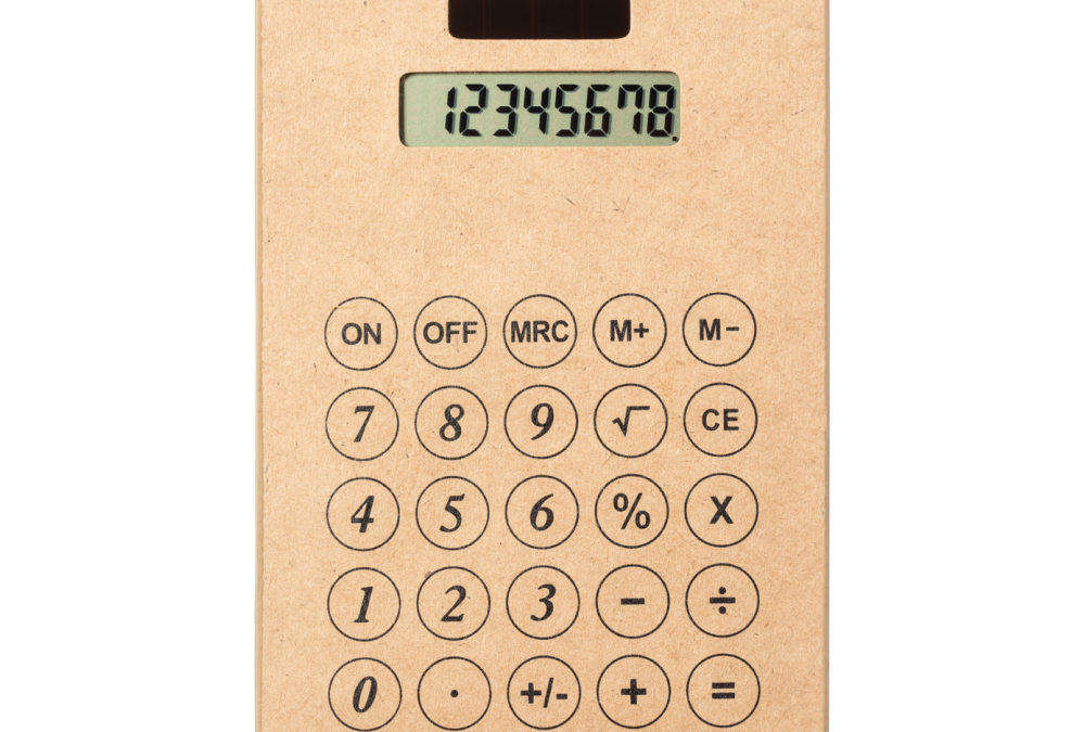 Kalkulator z logo ECO722702-9